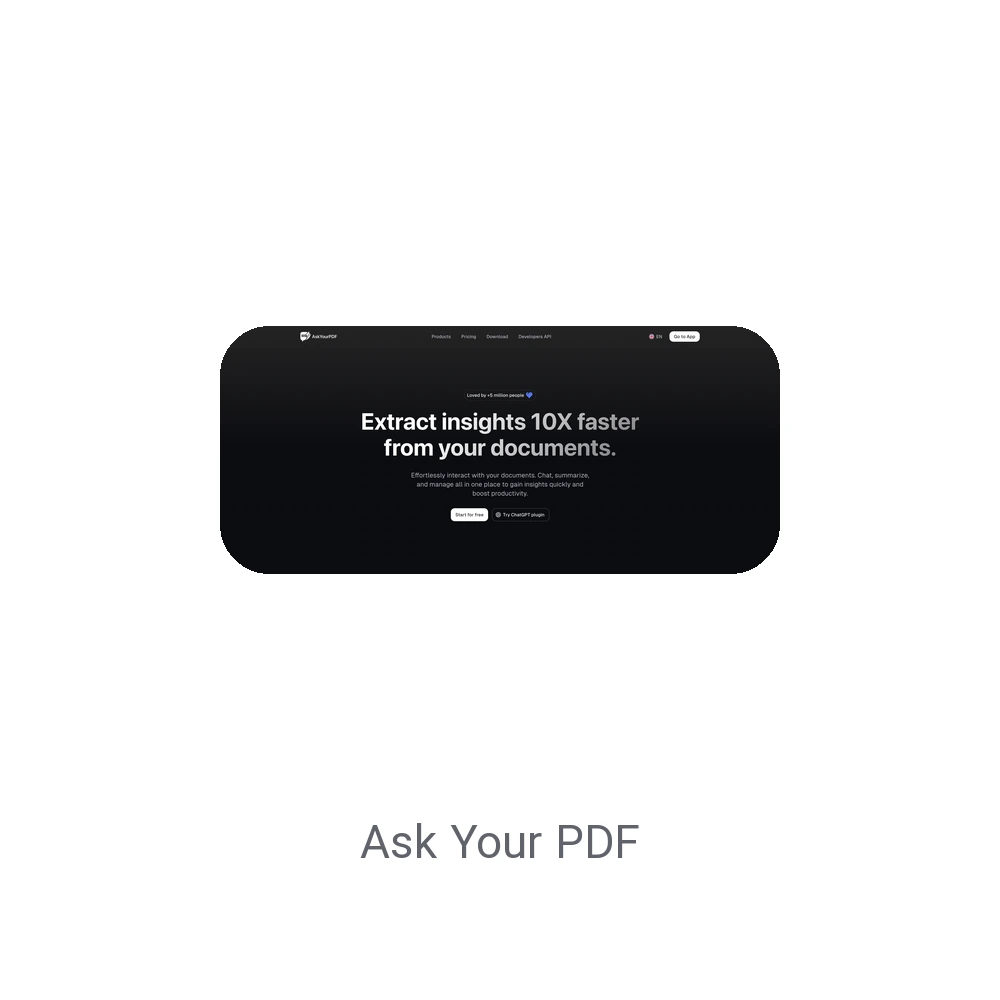 اکانت Ask Your PDF